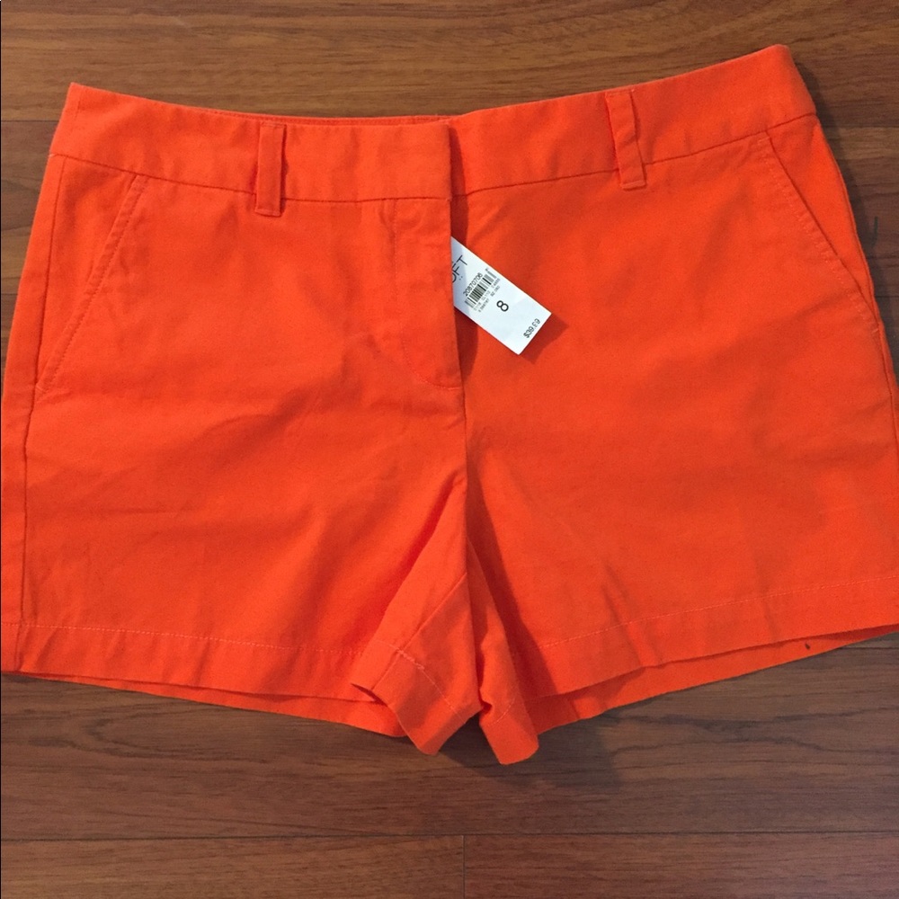 The Loft NWT Size 8 Orange shorts